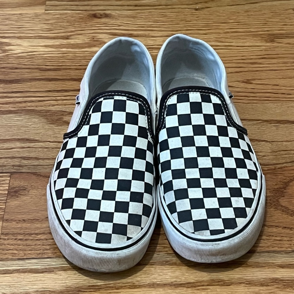 Checkered Vans